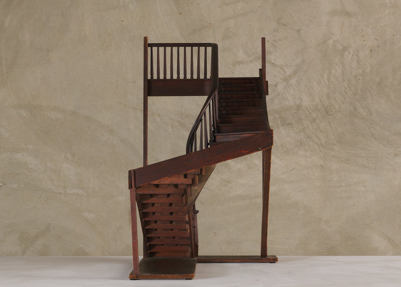 UNUSUALLY LARGE STAIRCASE MAQUETTE